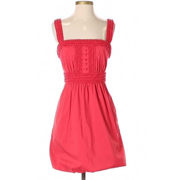 reddish pink dress